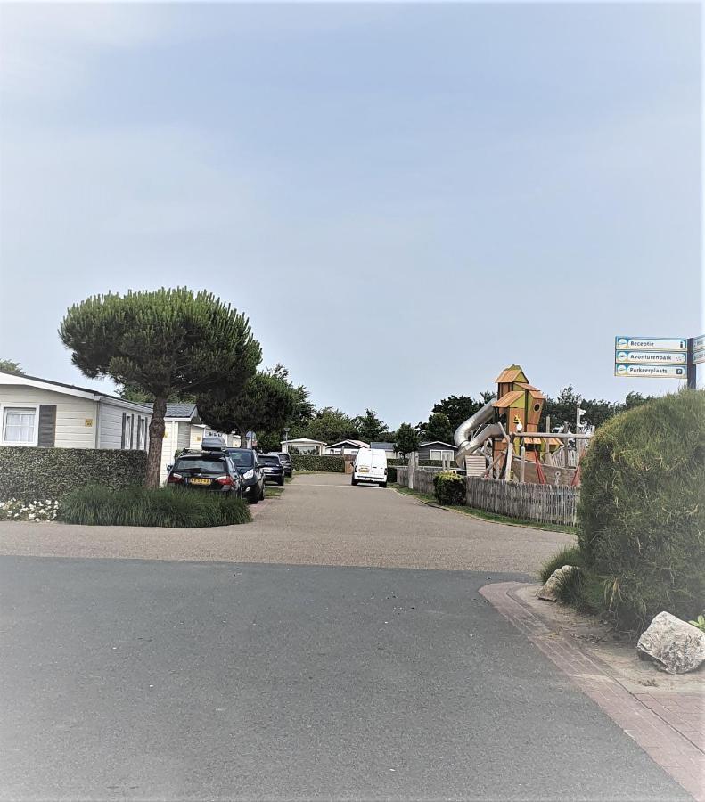 Mooi Chalet Voor Een Top Vakantie Aan Zee Biggekerke Bagian luar foto